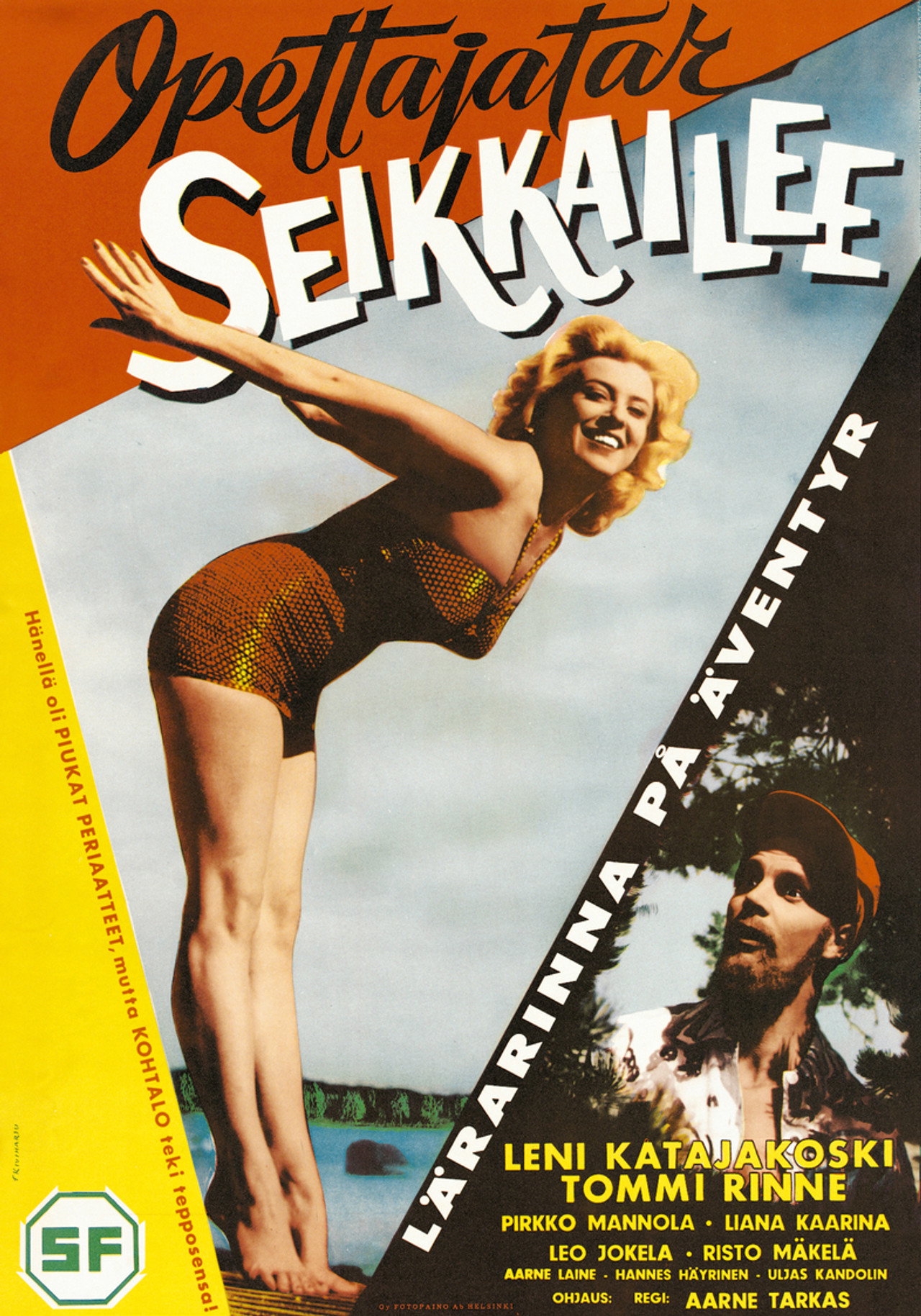 Приключения учительницы (1960) poster