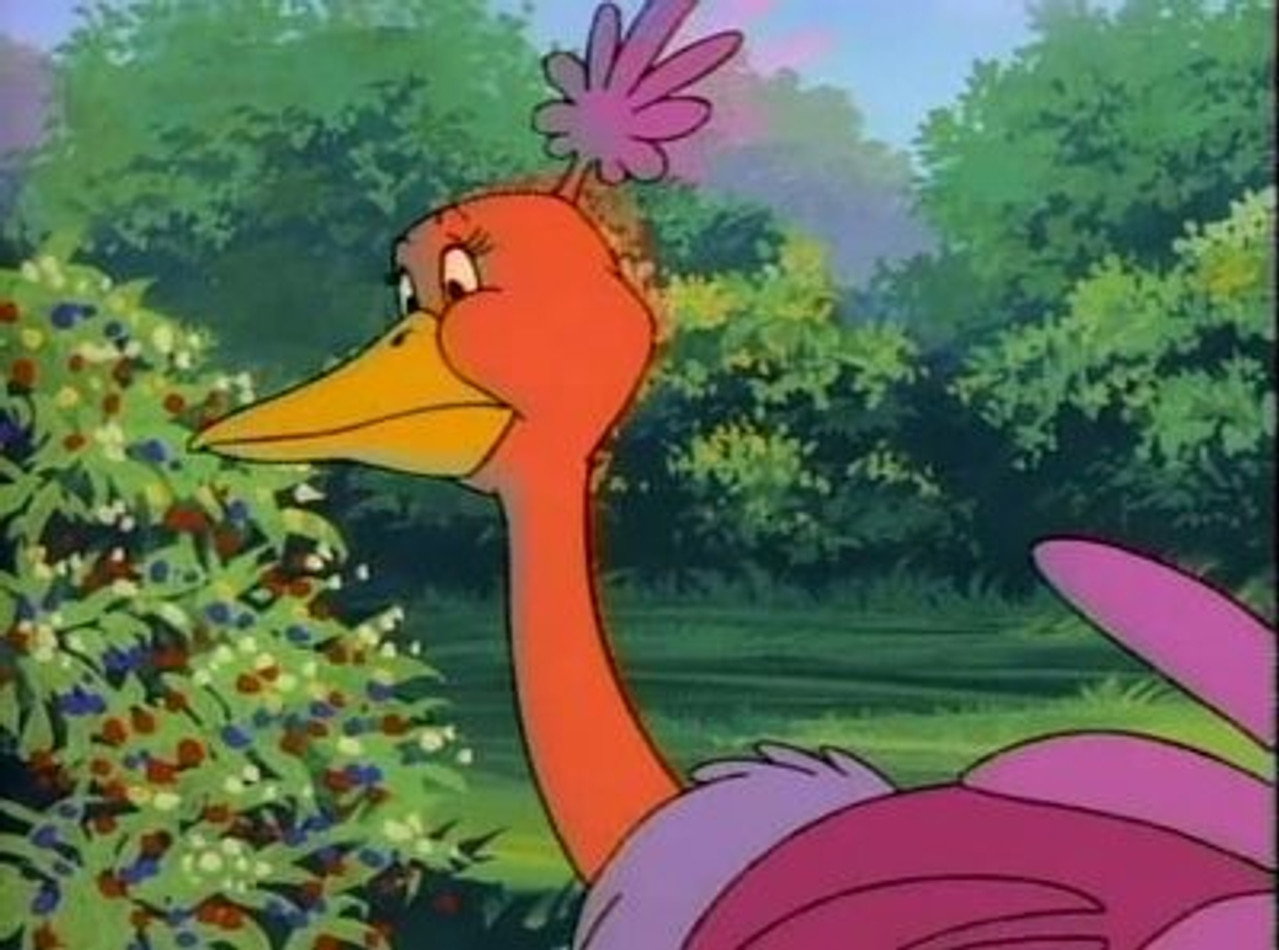 Un pájaro de cuidado