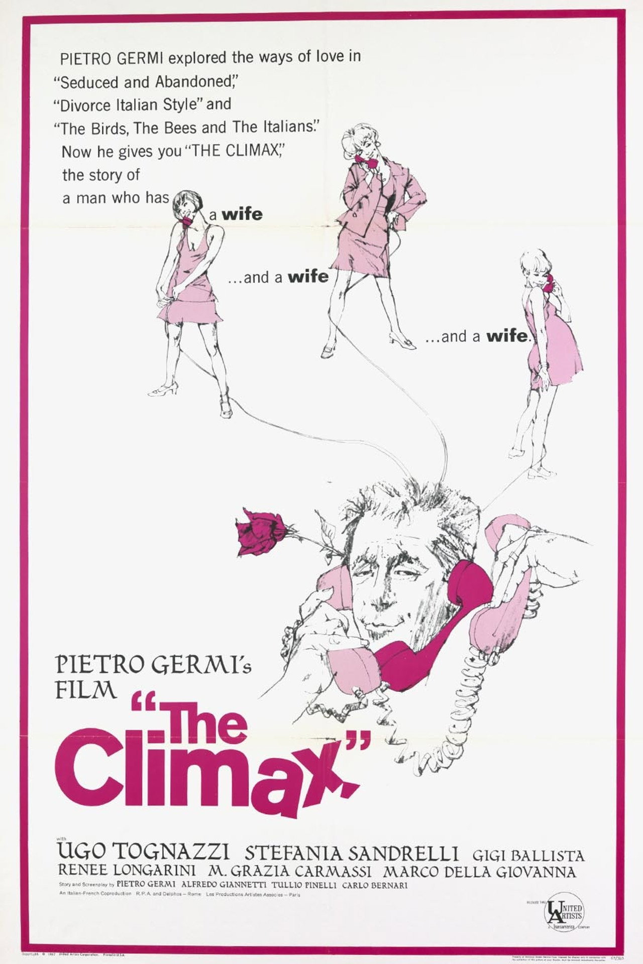 IMORAL (1967) poster