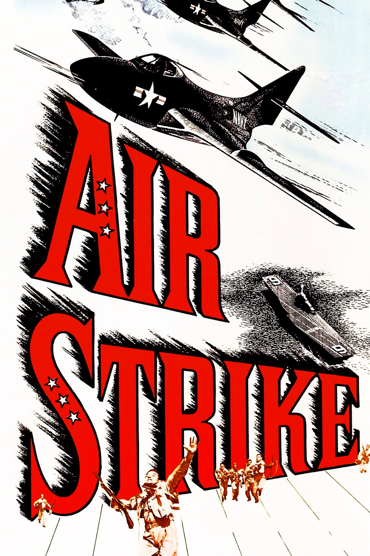 Air Strike (1955) poster