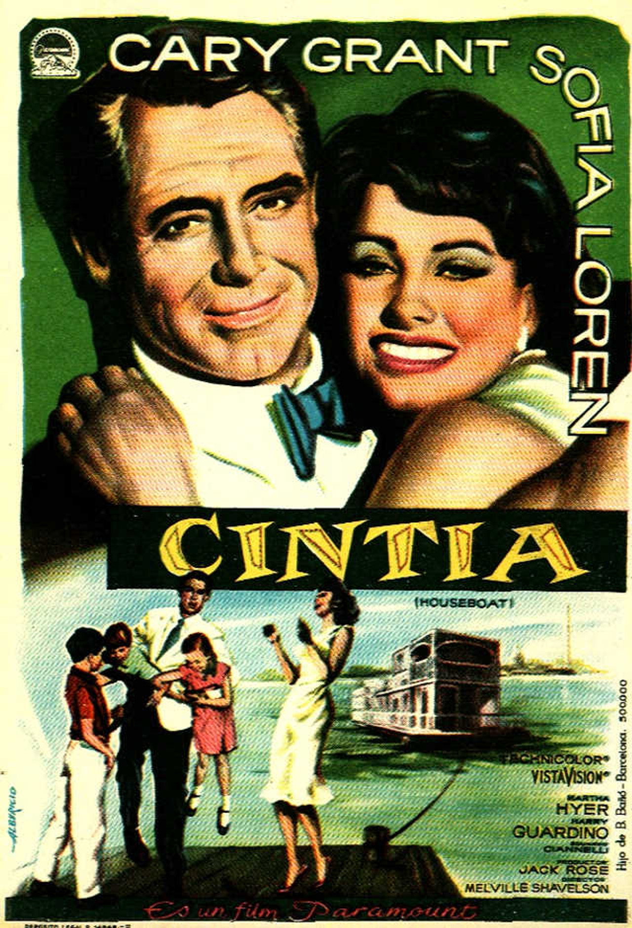El hogar flotante (1958) poster