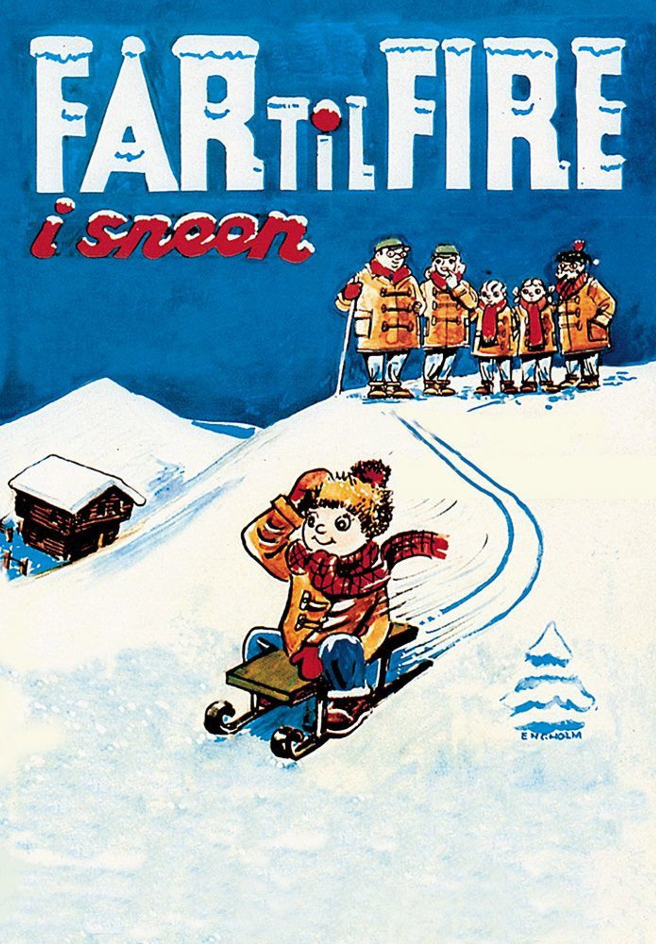 Far til Fire - I sneen -= (1954)