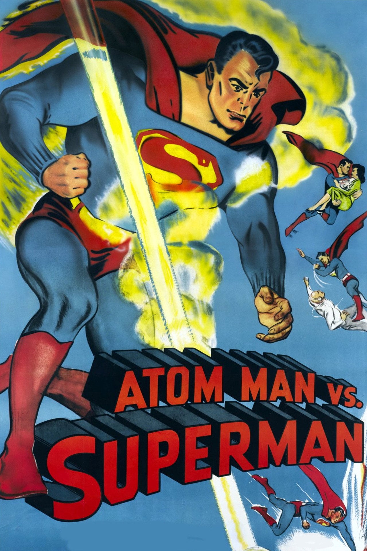 Atom Man vs. Superman (1950) poster