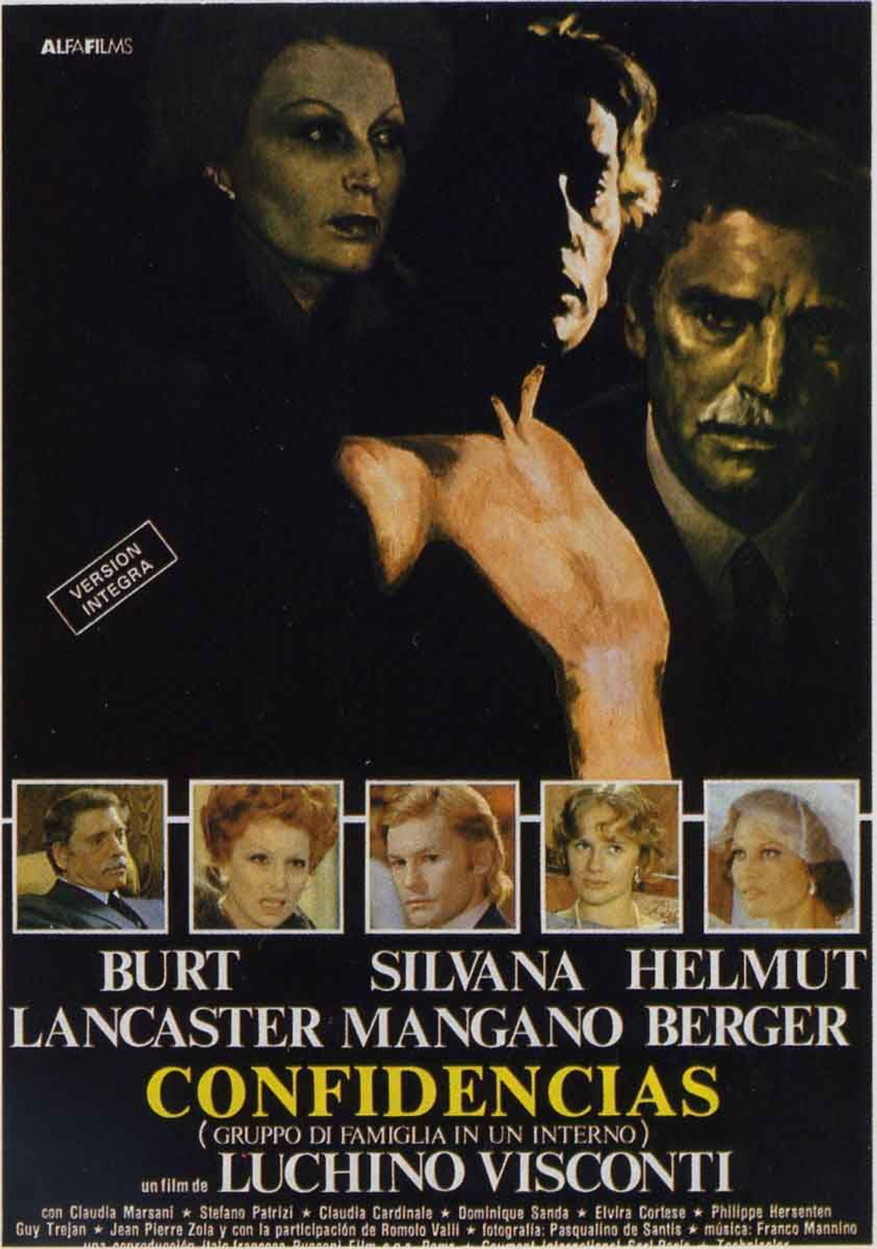 Confidencias (1974) - Película