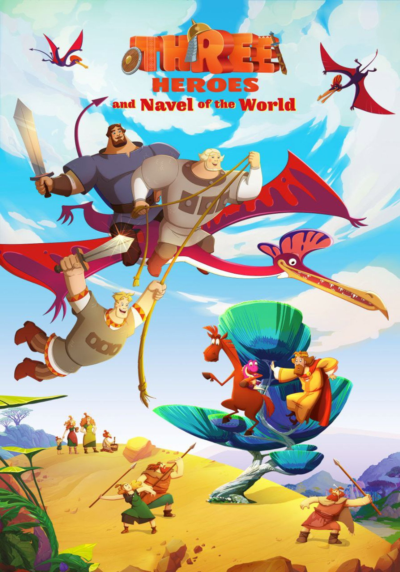 Three Heroes and the Navel of the World (2023)