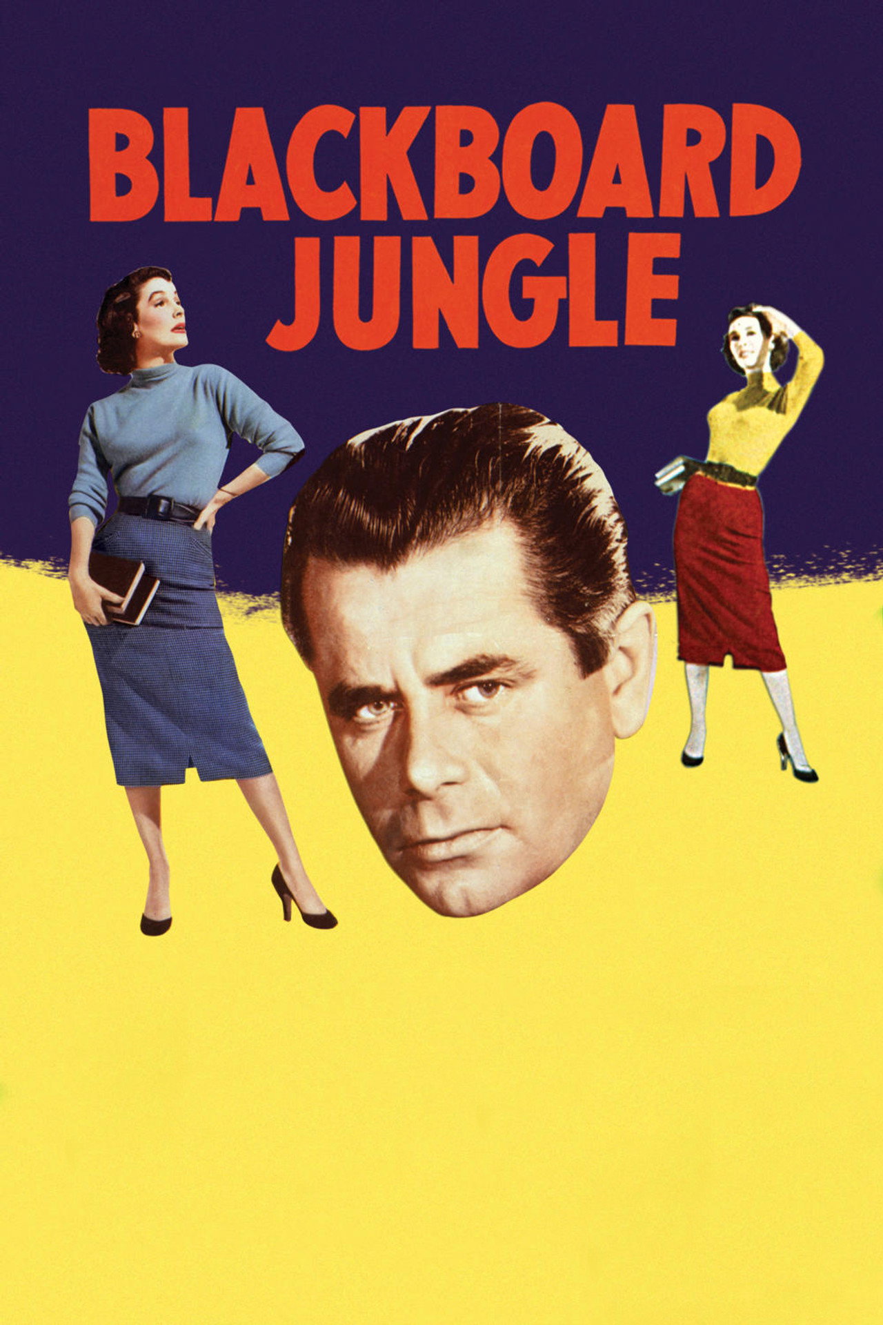 Школьные джунгли (1955) poster