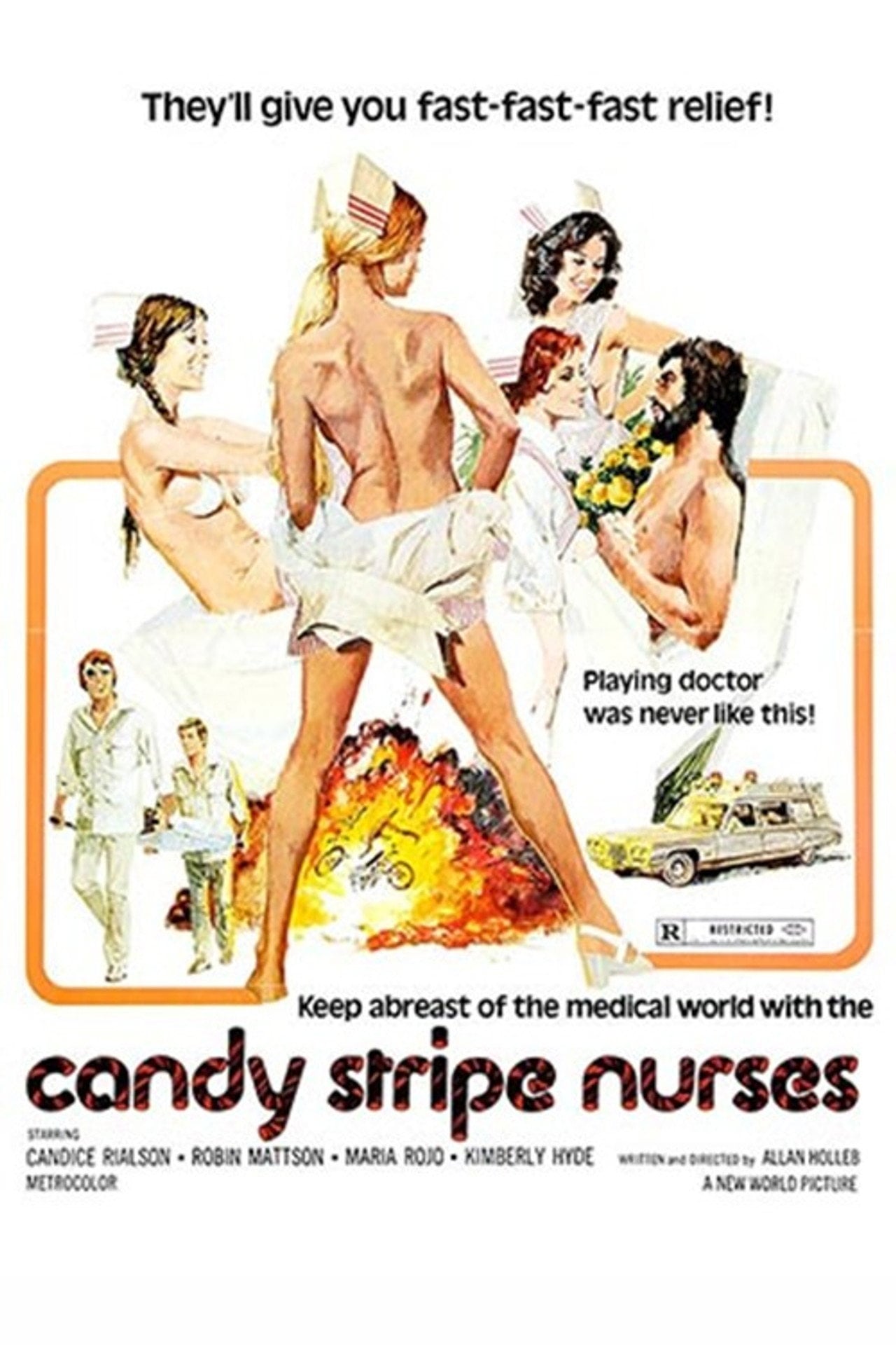 Candy Stripe Nurses (1974) - Filme
