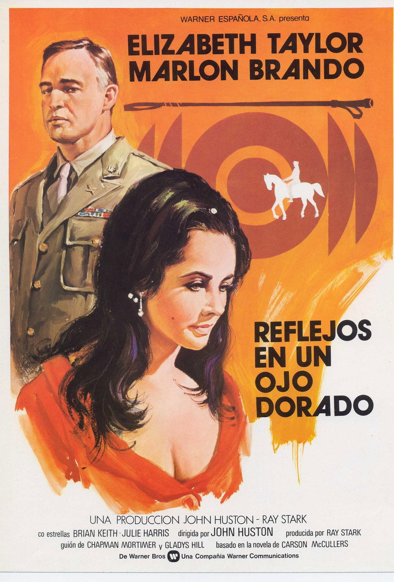 Reflejos en tus ojos dorados (1967)