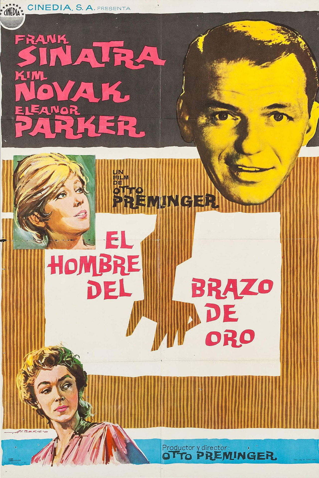 El hombre del brazo de oro (1955)