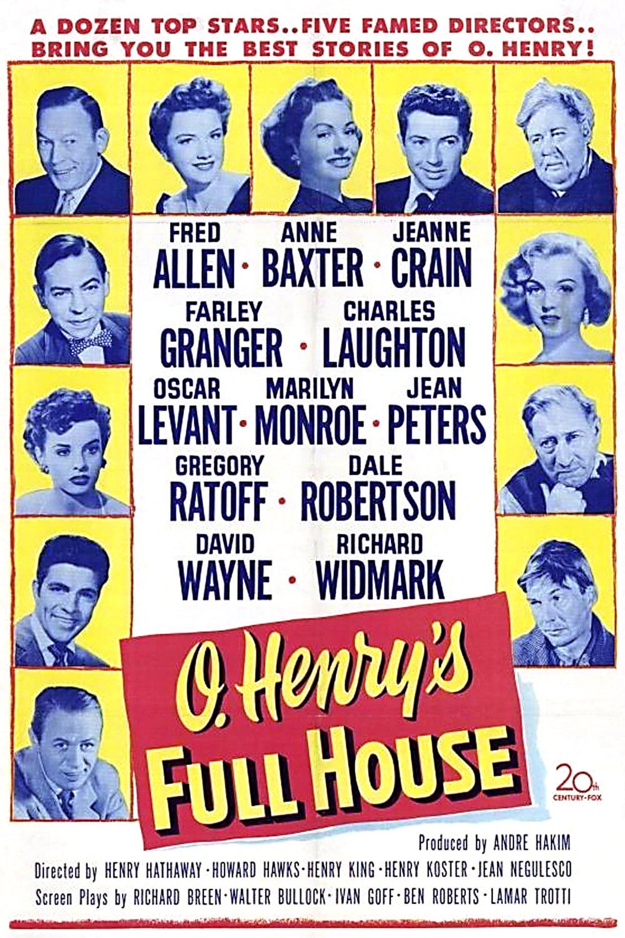 Аншлаг О. Генри (1952) poster