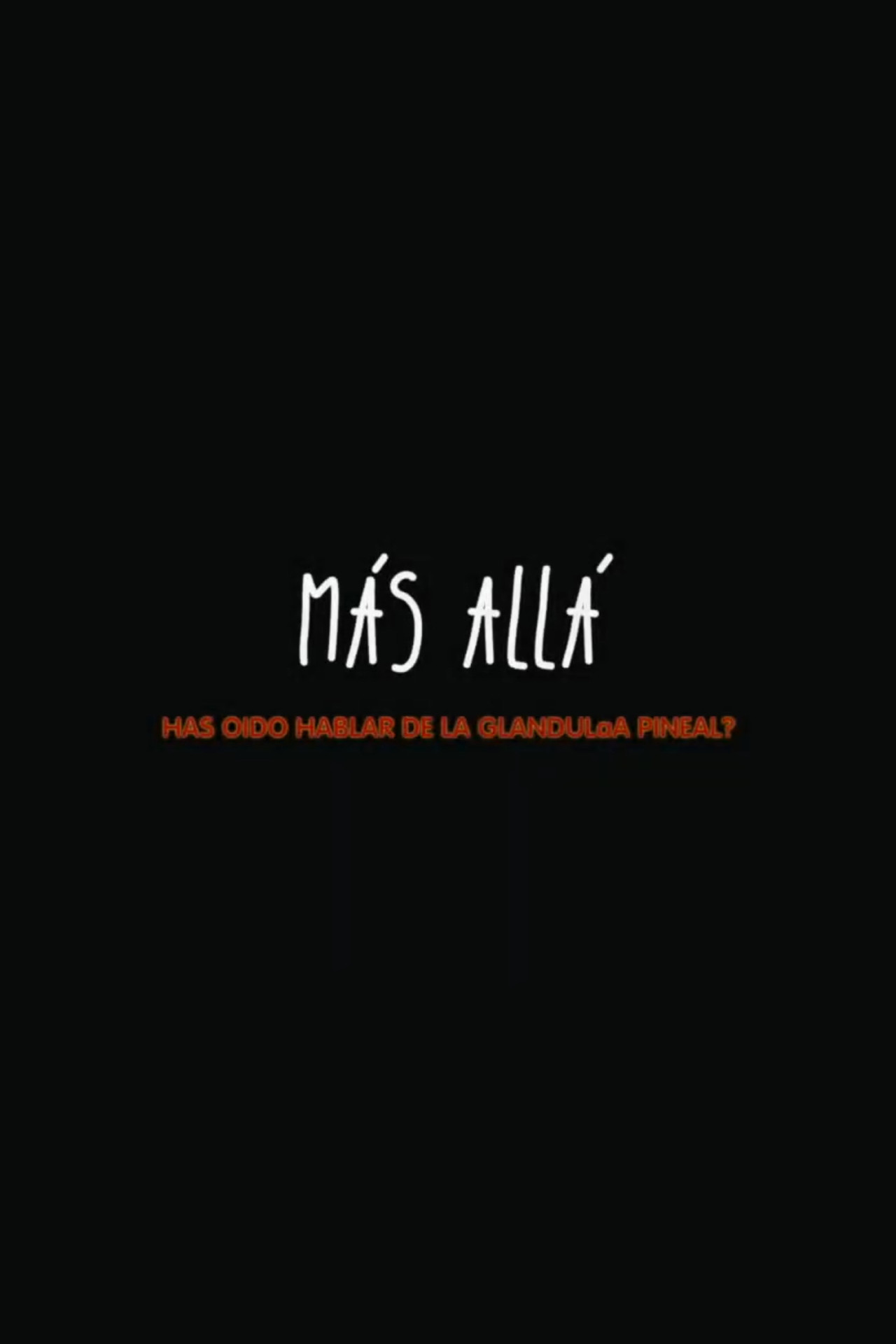 Más Allá (2016) poster