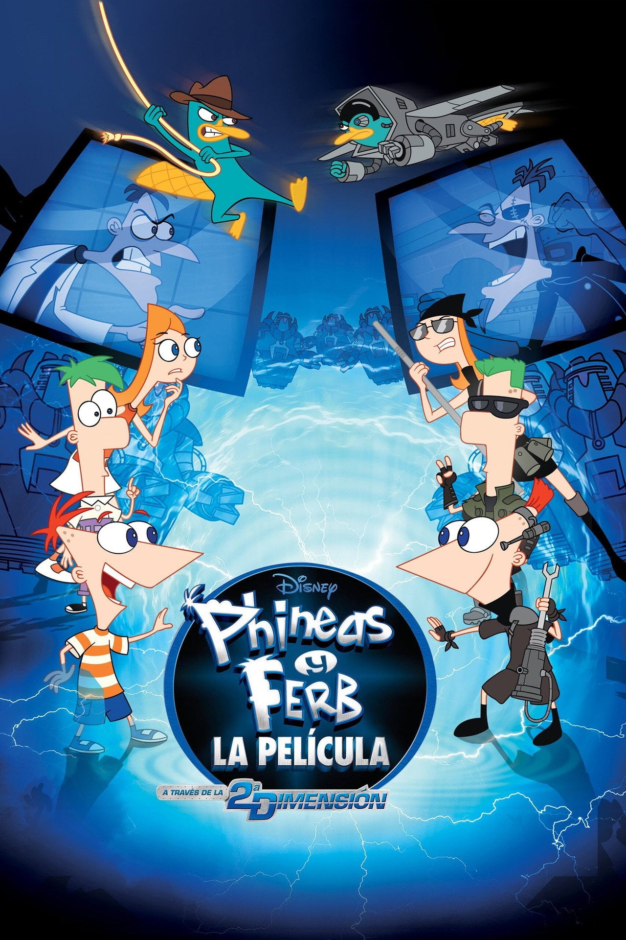 Phineas y Ferb, la película: A través de la 2da dimensión (2011)