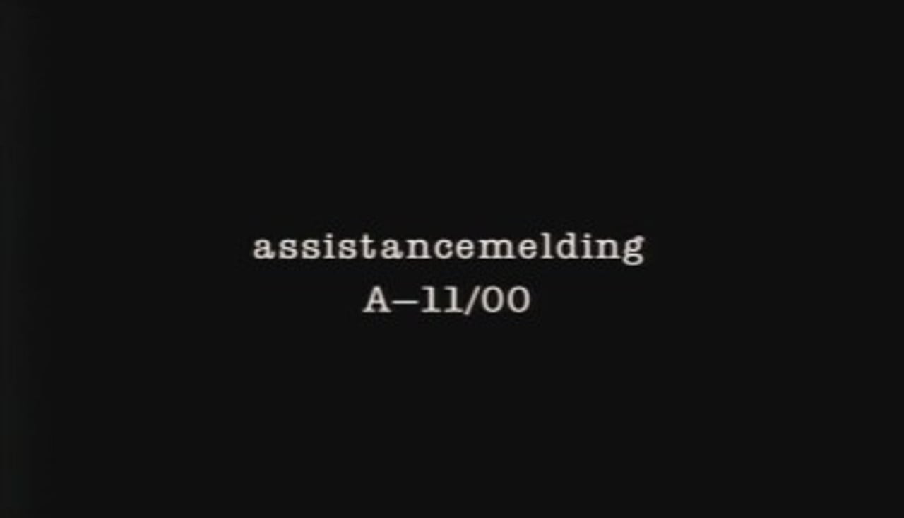 Assistancemelding A-11/00