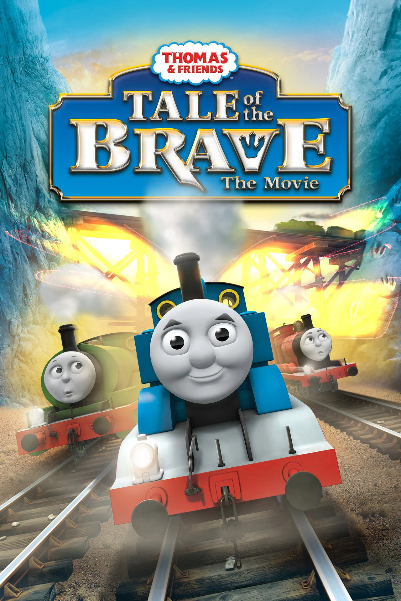 Il trenino Thomas: Thomas e i trenini coraggiosi (2014)