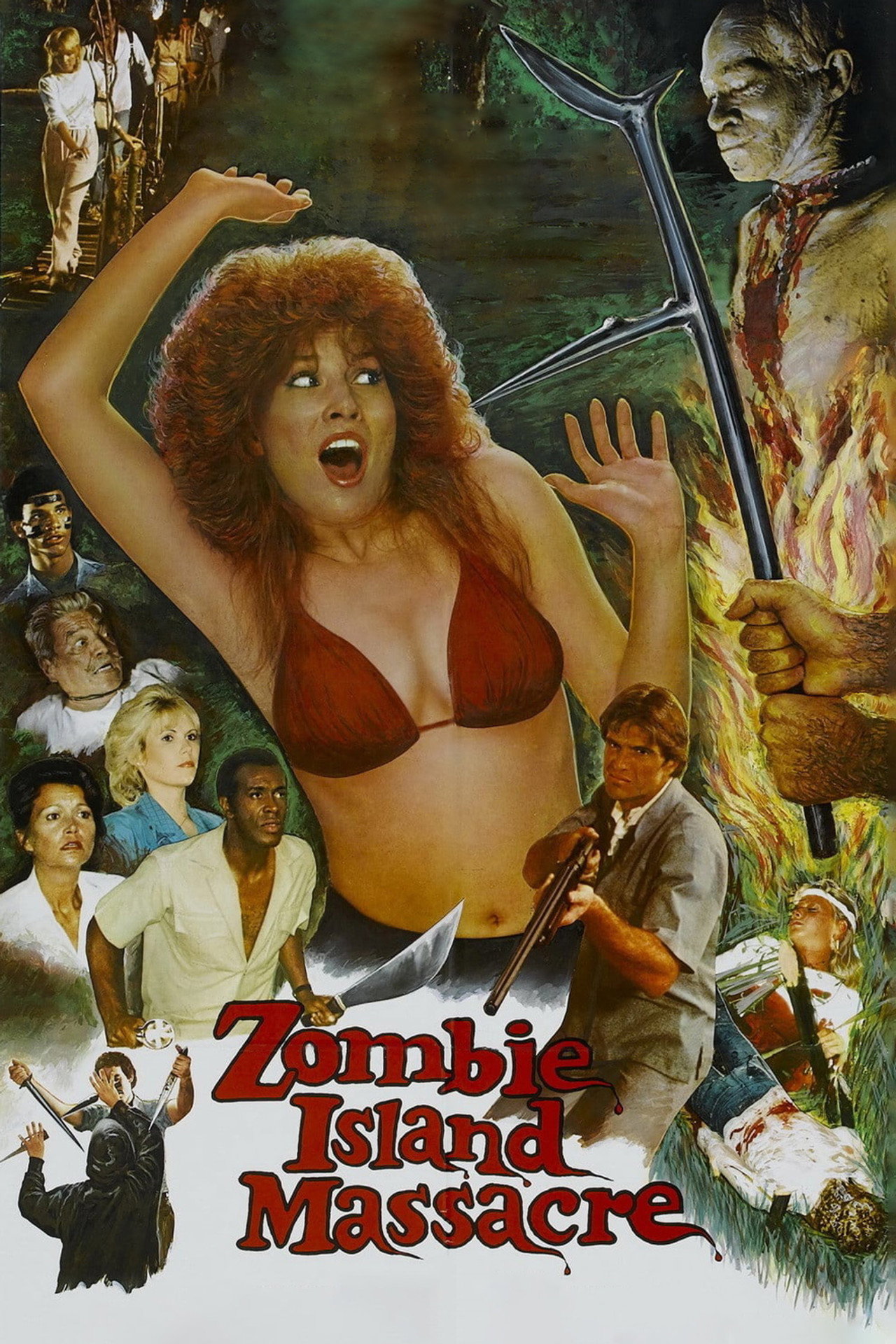 僵尸岛屠杀 (1984) poster