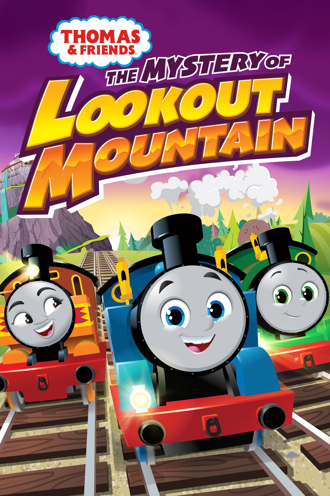 Thomas & Friends: All Engines Go - The Mystery of Lookout Mountain (2022) poster