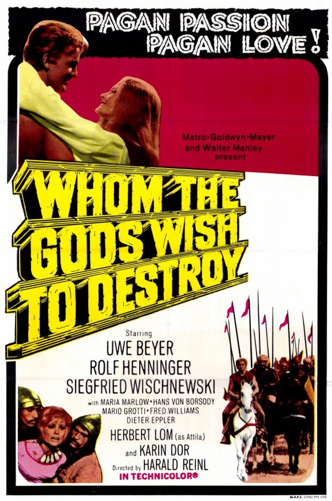 I Nibelunghi (1966) poster