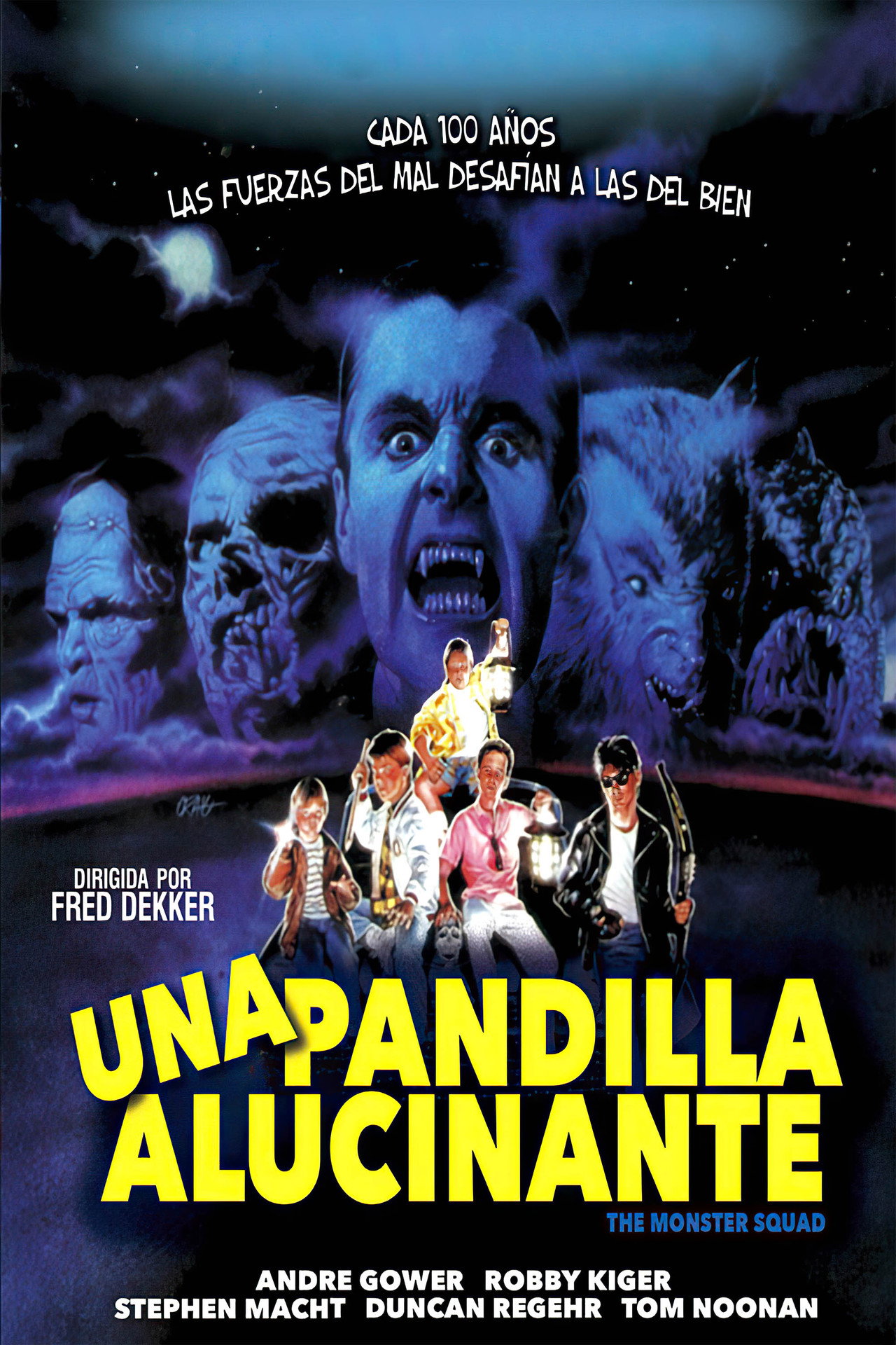 El escuadrón anti-monstruos (1987) - Película