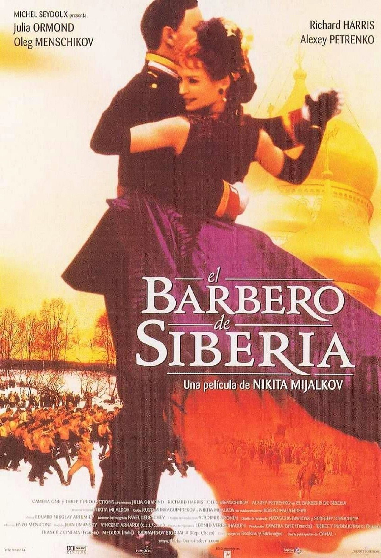 El Barbero de Siberia (1998) poster