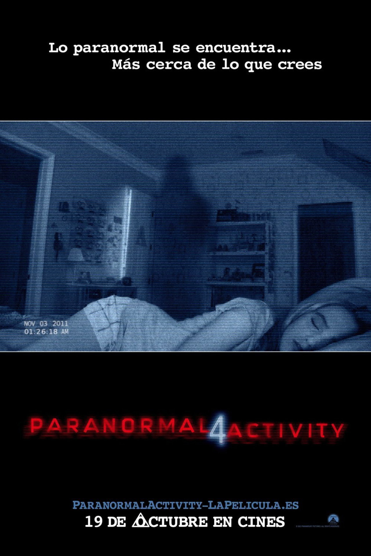 Actividad Paranormal 4 (2012) - Película